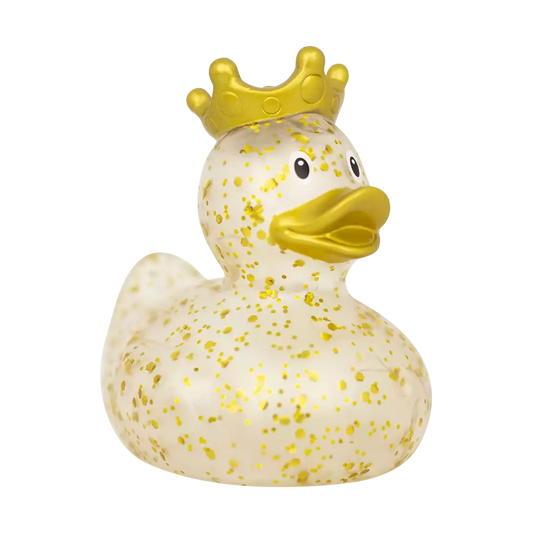 Glitter Gold Crown Duck Shop UK